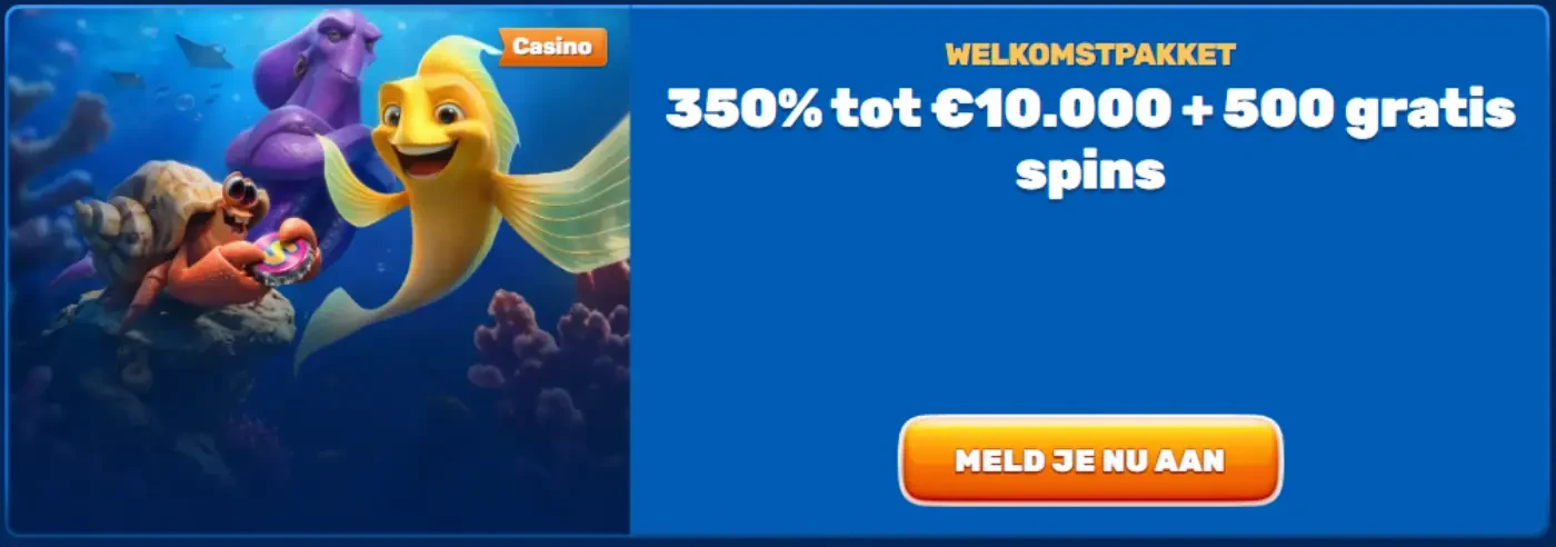 SpinFin Casino welkomstpakket