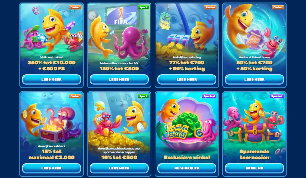 spinfin casino bonussen