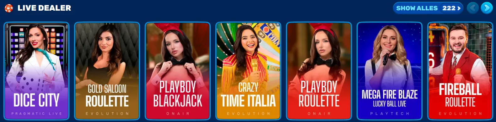 Live casino ervaring met echte dealers bij SpinFin Casino